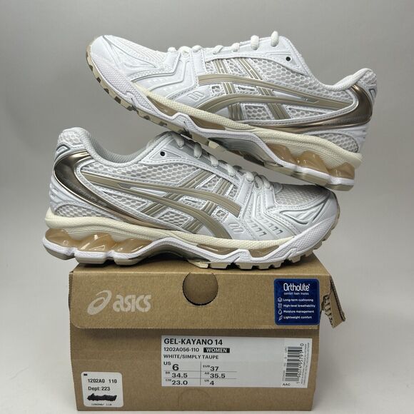 Asics Shoes - ASICS Gel-Kayano 14 “White Simply Taupe” 2023